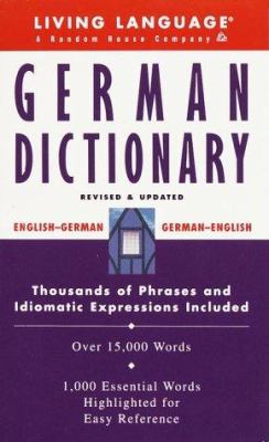 Basic German Dictionary: German-English, Englis... 0609803018 Book Cover