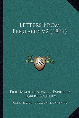 Letters From England V2 (1814) 1164930788 Book Cover
