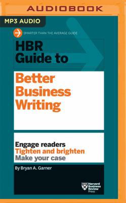 HBR Guide to Better Business Writing 1511366966 Book Cover