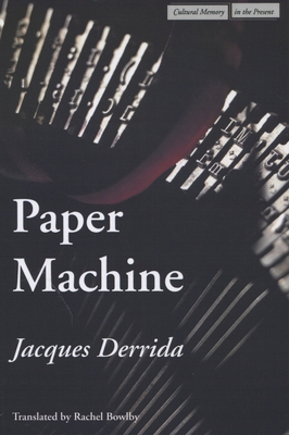 Paper Machine 0804746192 Book Cover