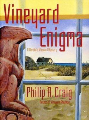 Vineyard Enigma: A Martha's Vineyard Mystery [Large Print] 0786247886 Book Cover