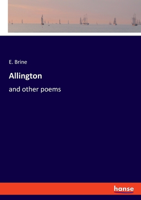 Allington: and other poems 3348064163 Book Cover