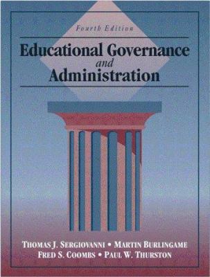 Educational Governance and Administration 0205284965 Book Cover