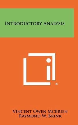 Introductory Analysis 1258321971 Book Cover