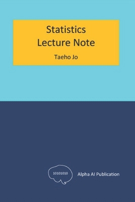 Statistics: Lecture Note B0CZTTBBLX Book Cover