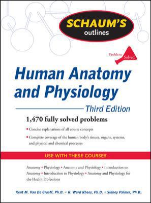 Schaum's Outline of Human Anatomy and Physiolog... 0071623302 Book Cover
