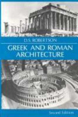 Greek and Roman Architecture 0521061040 Book Cover
