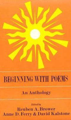 Beginning with Poems: An Anthology 0393095096 Book Cover