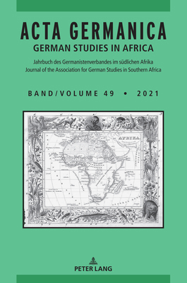 ACTA Germanica: German Studies in Africa [German] 3631870795 Book Cover