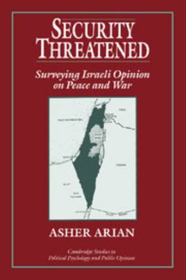 Security Threatened: Surveying Israeli Opinion ... 0521499259 Book Cover