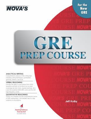 GRE Prep Course 1944595198 Book Cover