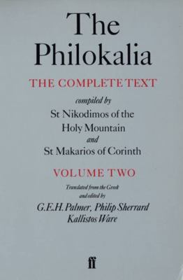 The Philokalia, Volume 2: The Complete Text; Co... 0571154662 Book Cover