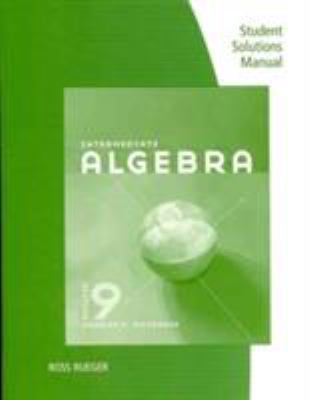 Student Solutions Manual for McKeague's Interme... 1111571597 Book Cover