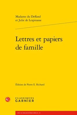 Lettres Et Papiers de Famille [French] 2406137813 Book Cover