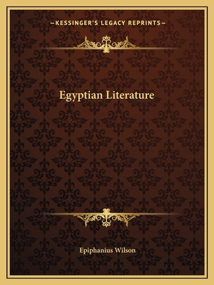 Egyptian Literature 1162593911 Book Cover