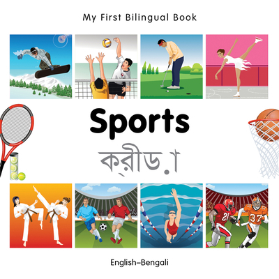 My First Bilingual Book-Sports (English-Bengali) B0092FTDVG Book Cover