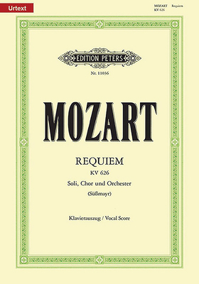 Requiem in D Minor K626 (Completed by F. X. Süß... 0014107864 Book Cover