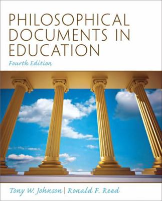 Philosophical Documents in Education 0137080387 Book Cover