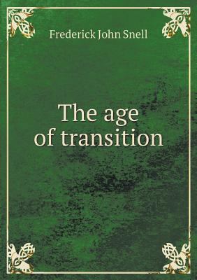 The age of transition 5518878532 Book Cover