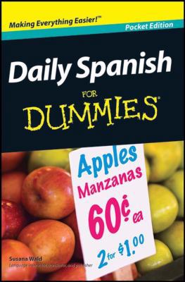 Daily Spanish for Dummies 0470435704 Book Cover