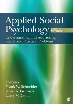 Applied Social Psychology: Understanding and Ad... 1412976383 Book Cover