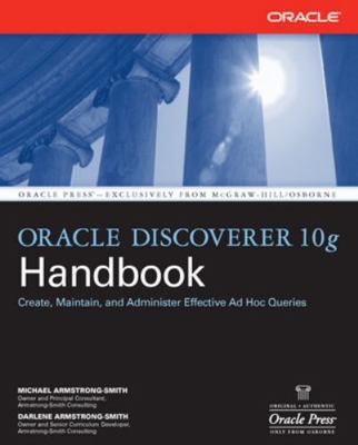 Oracle Discoverer 10g Handbook 0072262141 Book Cover