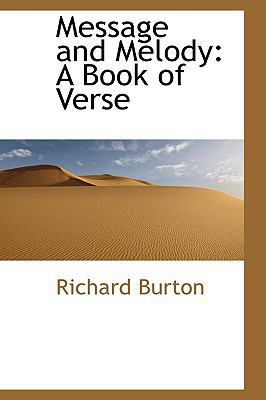 Message and Melody: A Book of Verse 1110135750 Book Cover