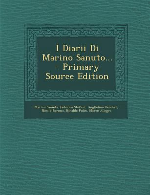 I Diarii Di Marino Sanuto... [Italian] 1294101412 Book Cover