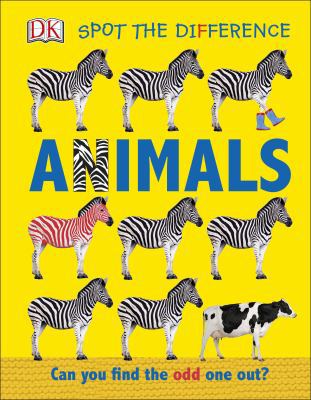 Spot the Difference Animals 0241268044 Book Cover