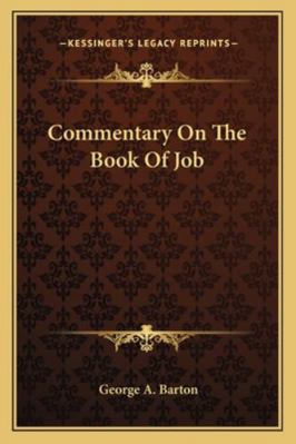 Commentary On The Book Of Job 1163283401 Book Cover