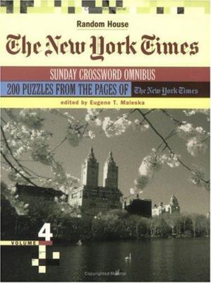 The New York Times Sunday Crossword Omnibus, Vo... [Large Print] 0812936183 Book Cover