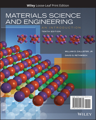 Materials Science and Engineering: An Introduction 1119721776 Book Cover