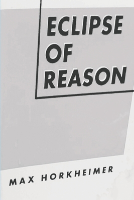 Eclipse of Reason 1773238809 Book Cover