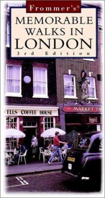 Frommer's Memorable Walks in London [With Maps] 0028621425 Book Cover