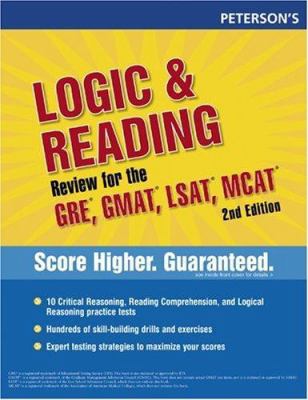 Logic & Reading Review for the Gre Gmat Lsat McAt 0768910692 Book Cover