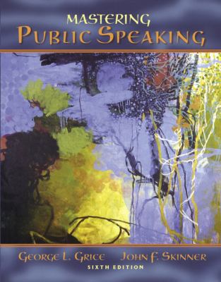 Mastering Public Speaking Instructor's Copy B000M157W8 Book Cover