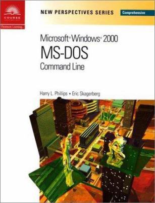 New Perspectives on Microsoft MS-DOS Command Li... 061901976X Book Cover