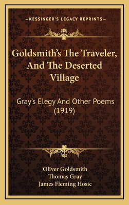 Goldsmith's The Traveler, And The Deserted Vill... 1169069029 Book Cover