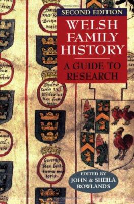 Welsh Family History: A Guide to Research. Seco... 0806316209 Book Cover