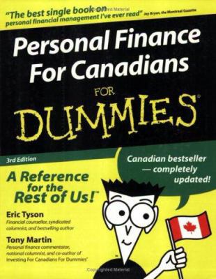 Personal Finance for Canadians for Dummies 1894413296 Book Cover