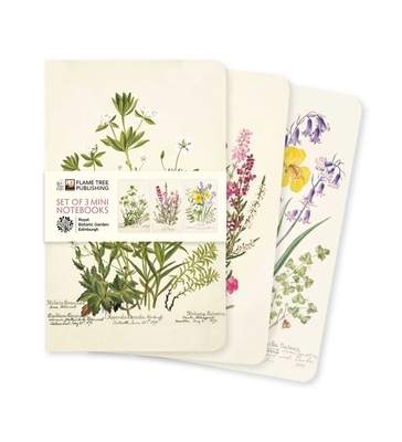 Royal Botanic Garden Edinburgh Set of 3 Mini No... 1804176427 Book Cover