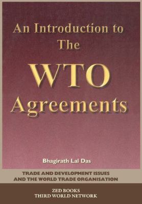 An Introductio to the Wto Agreements 1856495825 Book Cover