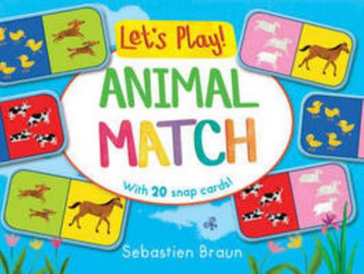 Let's Play! Animal Match 1407158066 Book Cover