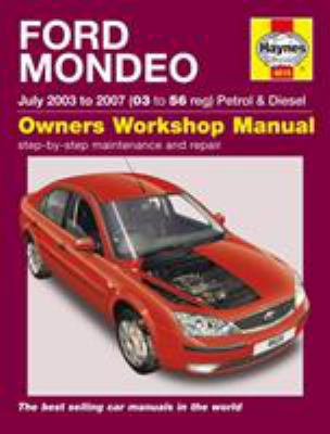 Ford Mondeo 03-07 Service Repair Manual 0857338684 Book Cover