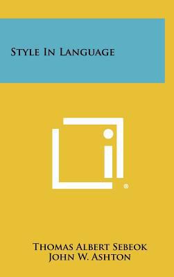 Style In Language 1258426072 Book Cover