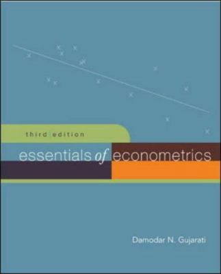 Essentials of Econometrics 0072970928 Book Cover