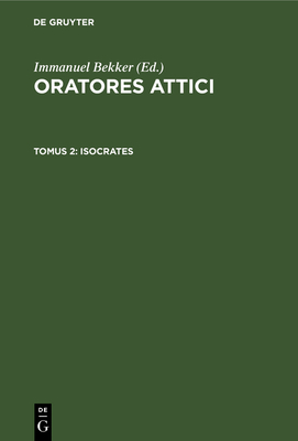 Isocrates [Latin] 3112630335 Book Cover