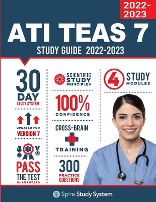 ATI TEAS 6 Study Guide: Spire Study System and ... 1950159213 Book Cover