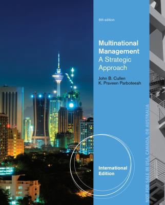 Multinational Management, International Edition 1285096223 Book Cover