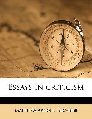 Essays in Criticism 1175522015 Book Cover